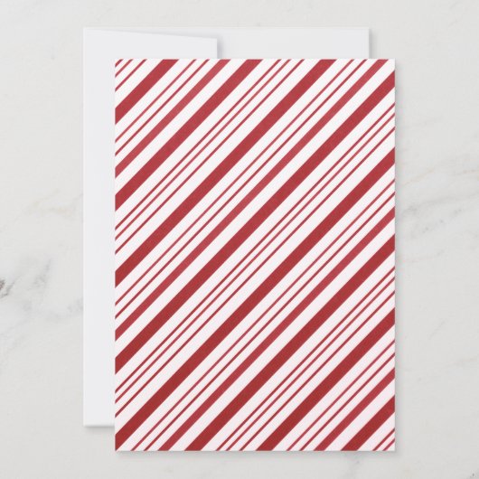 Gepersonaliseerde brief van Santa Christmas Sjablo Kaart (Achterkant)