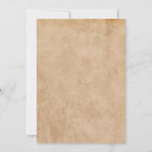 Gepersonaliseerde brief van Santa Printable Kaart (Achterkant)