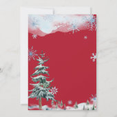 Gepersonaliseerde brief van Sinterklaas Kerstmis Kaart (Achterkant)