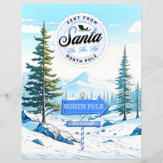 Gepersonaliseerde brief van Sinterklaas voor jonge (Achterkant)