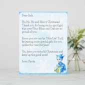 Gepersonaliseerde brief van Sinterklaas voor jonge (Staand voorkant)