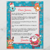 Gepersonaliseerde brief van Sinterklaas voor kinde (Voorkant)