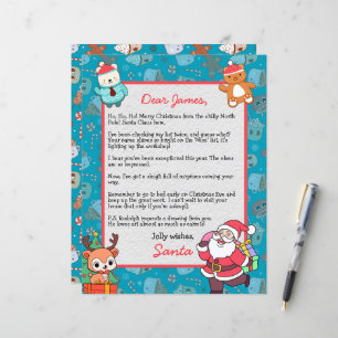 Gepersonaliseerde brief van Sinterklaas voor kinde