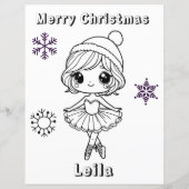 Gepersonaliseerde brief van Sinterklaas voor kinde (Achterkant)