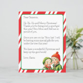 Gepersonaliseerde brief van Sinterklaas voor kinde (Staand voorkant)