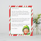 Gepersonaliseerde brief van Sinterklaas voor kinde (Staand voorkant)