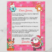 Gepersonaliseerde brief van Sinterklaas voor kinde (Voorkant)