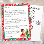 Gepersonaliseerde brief van Sinterklaas voor kinde