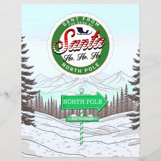 Gepersonaliseerde brief van Sinterklaas voor kinde (Achterkant)