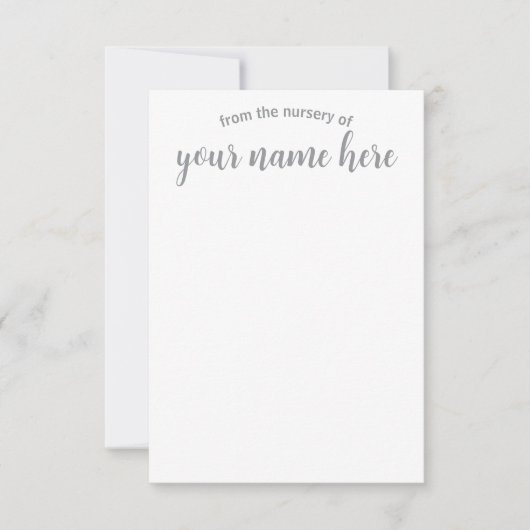 Gepersonaliseerde briefkaarten voor Baby-kinderdag (Voorkant)