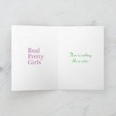 Gepersonaliseerde briefkaarten voor Sorority (Binnen)