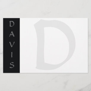 Gepersonaliseerde briefpapier of uitnodiging