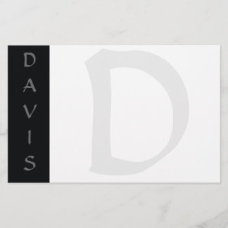 Gepersonaliseerde briefpapier of uitnodiging