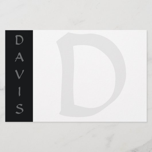 Gepersonaliseerde briefpapier of uitnodiging (Voorkant)