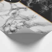 Gepersonaliseerde briefverpakking papier marmeren  (Hoek)