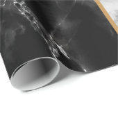 Gepersonaliseerde briefverpakking papier marmeren  (Rol Hoek)