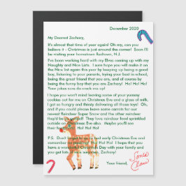 Gepersonaliseerde brieven van Santa Reindeer Magne