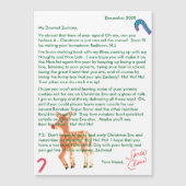 Gepersonaliseerde brieven van Santa Reindeer Magne (Voorkant)