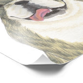 Gepersonaliseerde Brindle Engelse Bulldog Art Foto Afdruk (Hoek)