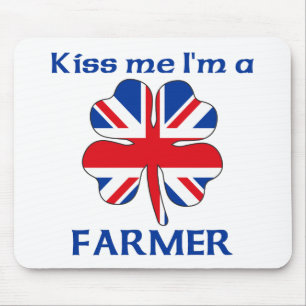 Gepersonaliseerde Britse kus Ik ben Farmer Muismat