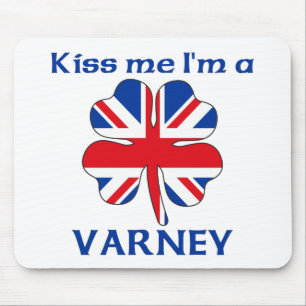Gepersonaliseerde Britse kus Ik ben Varney Muismat