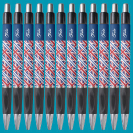 Gepersonaliseerde Britse vlag Pen