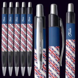 Gepersonaliseerde Britse vlag Pen