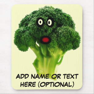 Gepersonaliseerde Broccoli Cartoon Muismat