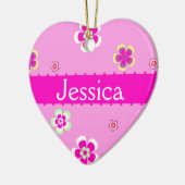 Gepersonaliseerde broeders patroon met naam keramisch ornament (Links)