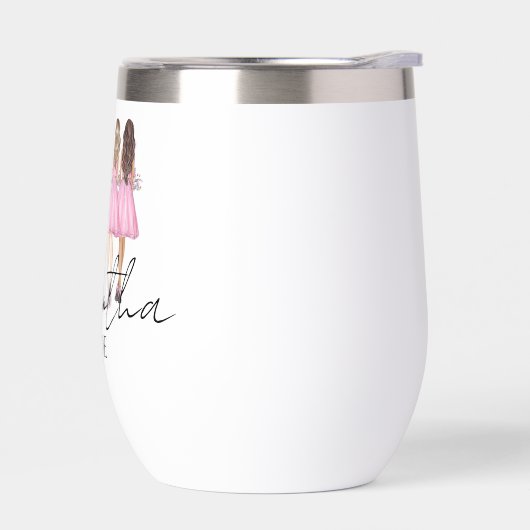 Gepersonaliseerde Bruid Aangepaste Naam Gift (Links)