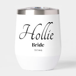 Gepersonaliseerde bruid Drinkware