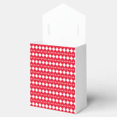 Gepersonaliseerde bruid en bruidegom monogrammen,  bedankdoosjes (Geopend)