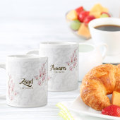 Gepersonaliseerde bruid Mok – Magnolia Bloemen bru