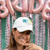 Gepersonaliseerde bruid Mrs Wedding Trucker Pet