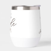 Gepersonaliseerde bruid rustieke wilde bloemen (Links)