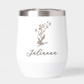 Gepersonaliseerde bruid rustieke wilde bloemen (Achterkant)