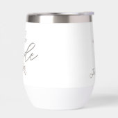 Gepersonaliseerde bruid rustieke wilde bloemen (Links)