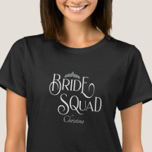 Gepersonaliseerde bruid Squad Bachelorette Hen Par