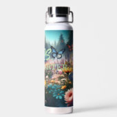 Gepersonaliseerde bruid waterfles (Achterkant)