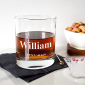 Gepersonaliseerde bruidegom Beste Man Groomsman Br Whisky Glas