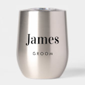 Gepersonaliseerde bruidegom bruiloft (Voorkant)