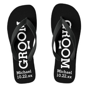 Gepersonaliseerde bruidegom bruiloft - Kies uw kle Teenslippers