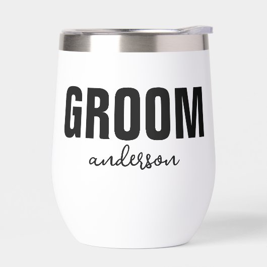 Gepersonaliseerde bruidegom naam (Links)