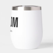 Gepersonaliseerde bruidegom naam (Achterkant)