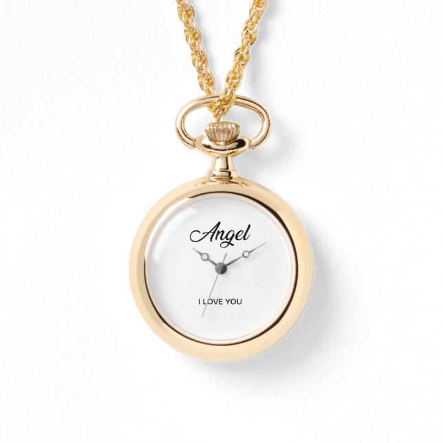 Gepersonaliseerde bruids partij cadeau horloge (Voorkant)