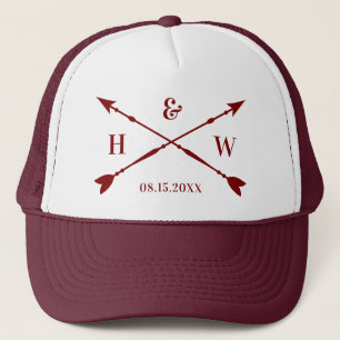 Gepersonaliseerde Bruids Partij Groomsmen Groom Trucker Pet
