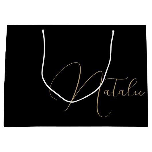 Gepersonaliseerde bruidsmeisje bruids partij Bache Groot Cadeauzakje (Voorkant)