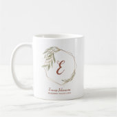 Gepersonaliseerde bruidsmeisje bruids partij voors koffiemok (Links)