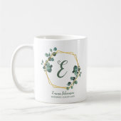 Gepersonaliseerde bruidsmeisje bruids partij voors koffiemok (Links)