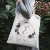 Gepersonaliseerde bruidsmeisje bruids partij voors tote bag